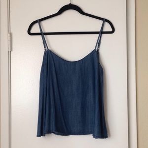 Urban Outfitters chambray tank top